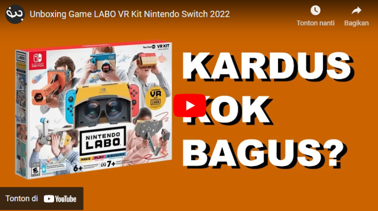 Cuss Langsung Belanja dan Dapatkan Pengalaman Sempurna Dalam Game VR Menggunakan Labo VR Kit!