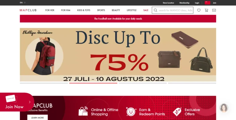 Ultimate Fashion dan Lifestyle ala Map eMall