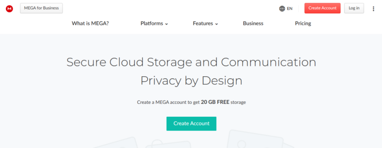 MEGA Storage: Alternatif lain GDrive