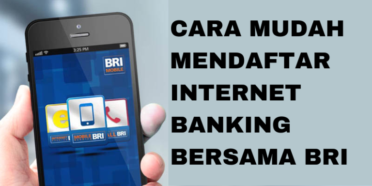 Mendaftar Internet Banking BRI Mobile